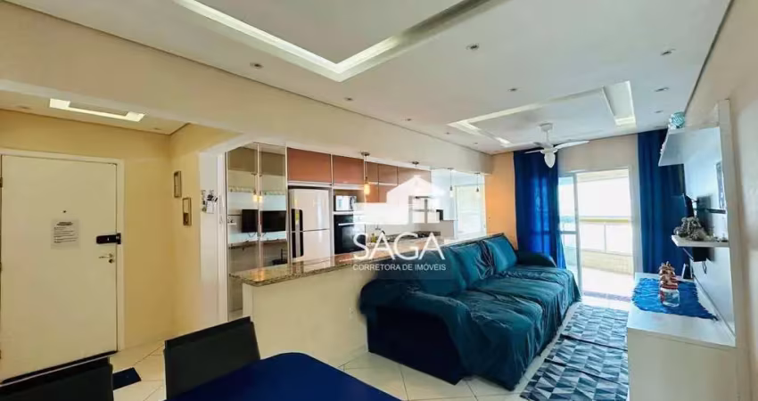 Apartamento com 2 dormitórios à venda, 87 m² por r$ 600.000,00 - vila assunção - praia grande/sp