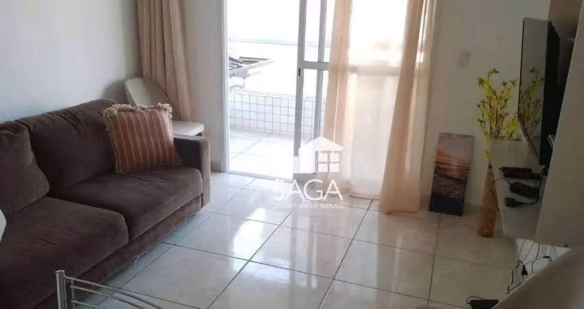 Apartamento com 2 dormitórios à venda, 75 m² por r$ 530.000 - canto do forte - praia grande/sp