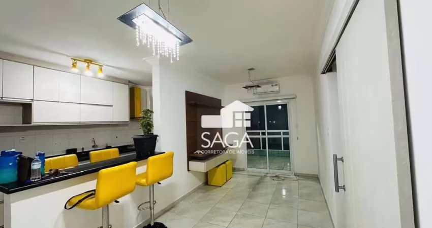 Apartamento com 2 dormitórios para alugar, 66 m² por r$ 3.000/mês - canto do forte - praia grande/sp