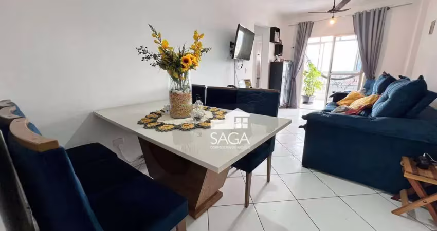 Apartamento com 2 dormitórios à venda, 89 m² por r$ 410.000 - ocian - praia grande/sp