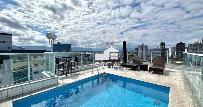 Apartamento com 2 dormitórios à venda, 67 m² por r$ 449.000 - vila guilhermina - praia grande/sp