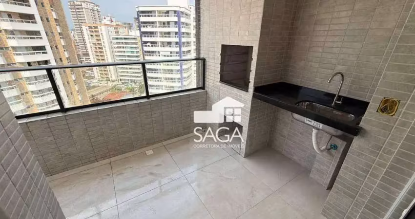 Apartamento com 2 dormitórios à venda, 70 m² por r$ 600.000,00 - vila guilhermina - praia grande/sp