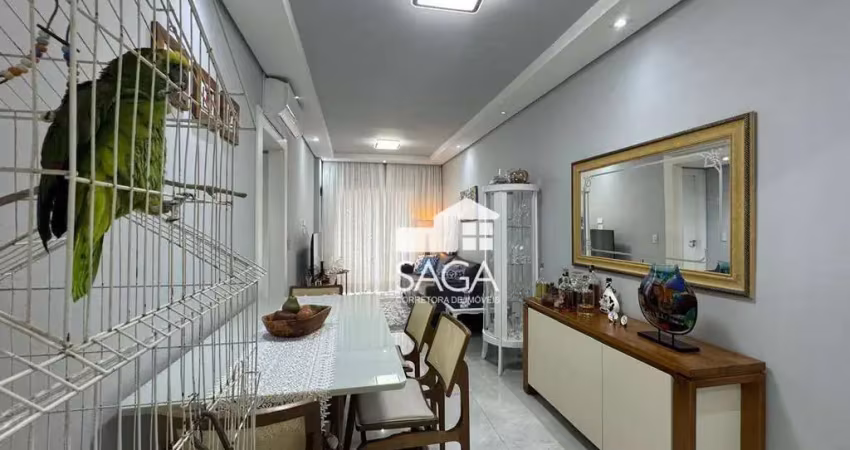 Apartamento com 2 dormitórios à venda, 72 m² por r$ 630.000,00 - canto do forte - praia grande/sp