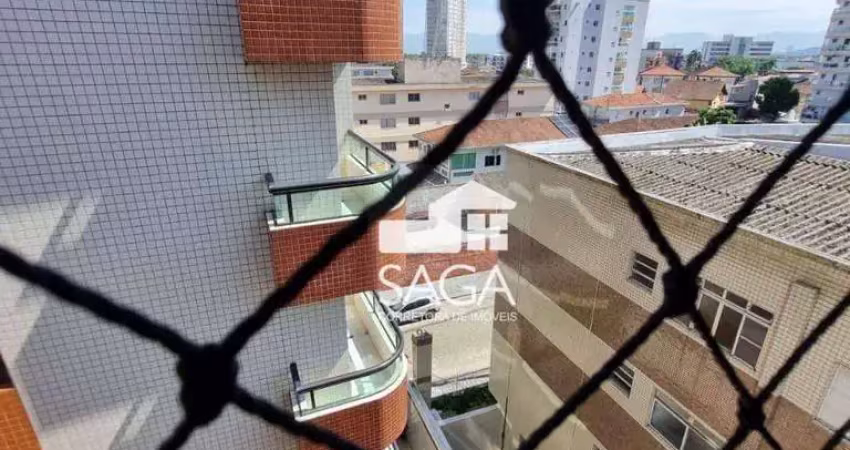 Apartamento com 2 dormitórios à venda, 57 m² por r$ 311.000,00 - vila guilhermina - praia grande/sp