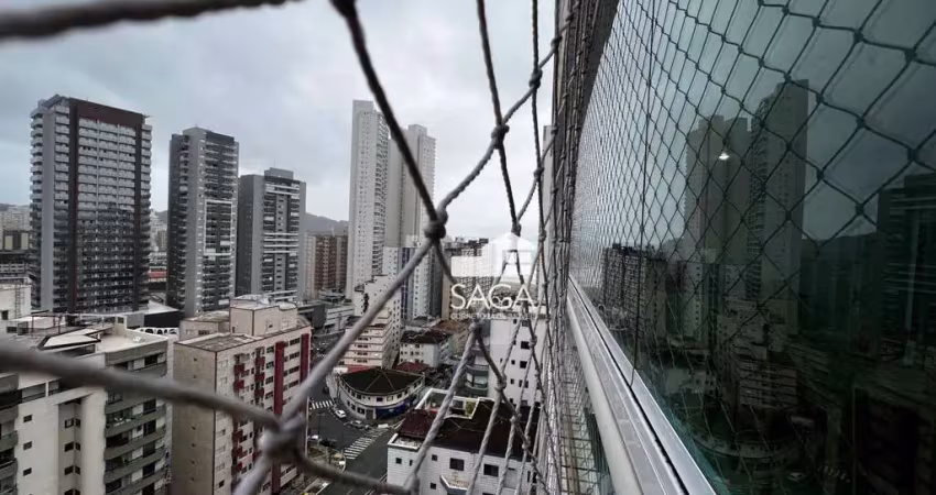 Apartamento com 4 dormitórios à venda, 157 m² por r$ 1.150.000,00 - vila guilhermina - praia grande/sp