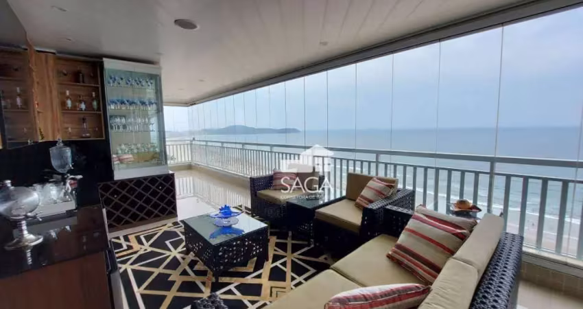 Cobertura com 3 dormitórios à venda, 326 m² por r$ 3.500.000,00 - aviação - praia grande/sp