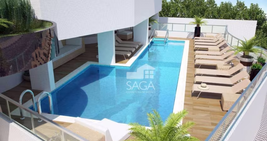Apartamento com 3 dormitórios à venda, 138 m² por R$ 1.600.000,00 - Canto do Forte - Praia Grande/SP