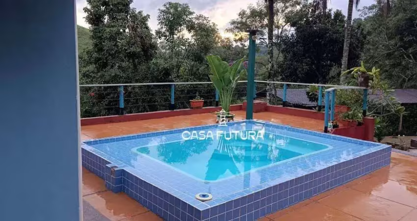 Sítio com 3 dormitórios à venda, 50000 m² por r$ 860.000,00 - palmeiras - pinheiral/rj