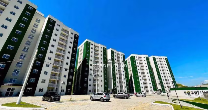 Apartamento com 2 dormitórios à venda, 66 m² por r$ 245.000,00 - água limpa - volta redonda/rj