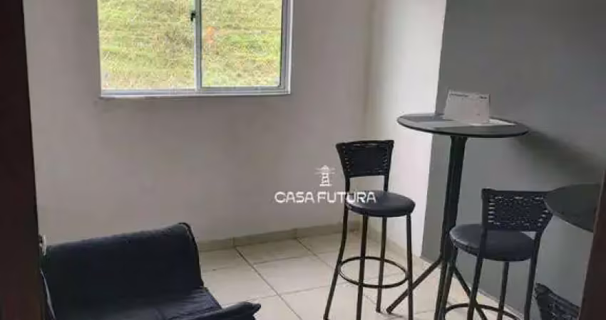 Apartamento com 2 dormitórios à venda, 42 m² por r$ 235.000,00 - água limpa - volta redonda/rj