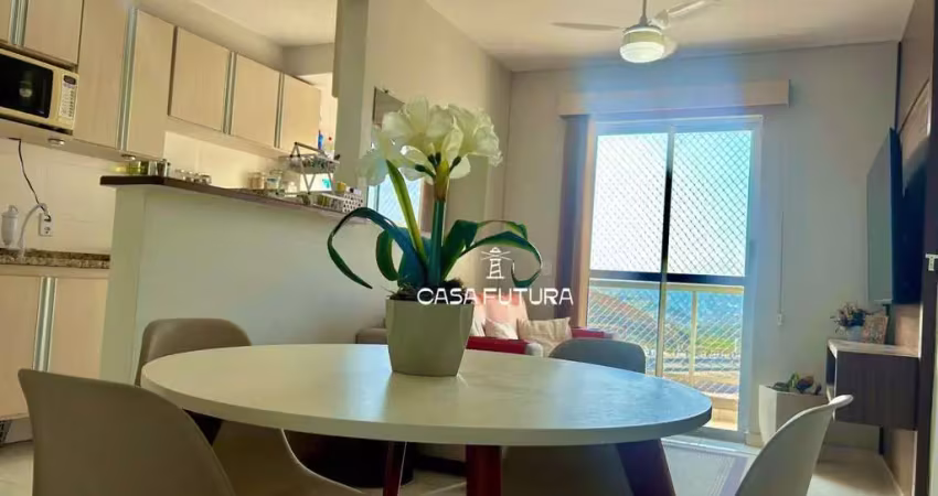 Apartamento com 2 dormitórios à venda, 56 m² por r$ 290.000 - água limpa - volta redonda/rj