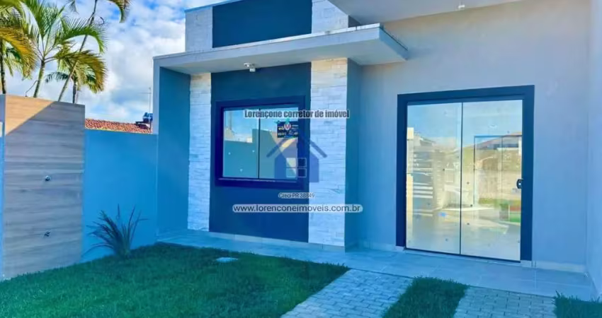 Casas financiáveis para venda em pontal do paraná, monções, 2 dormitórios, 1 suíte, 1 banheiro, 2 vagas