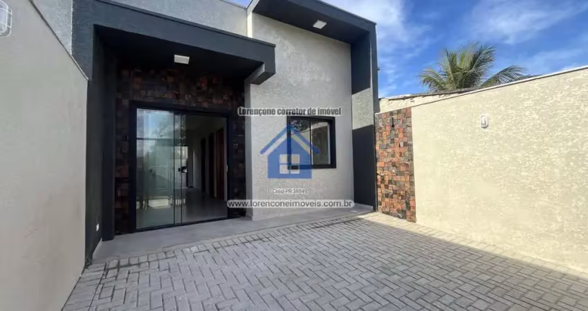 Casas financiáveis para venda em pontal do paraná, shangri-la, 2 dormitórios, 1 banheiro, 2 vagas