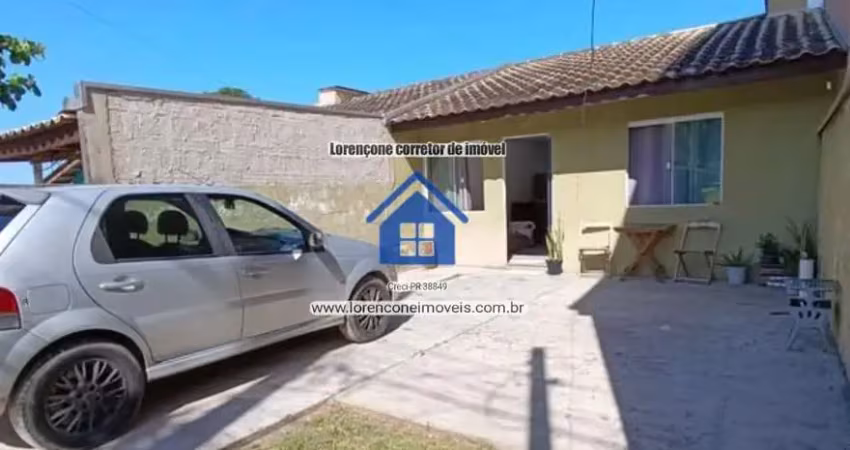 Casa para venda em pontal do paraná, shangri-la, 2 dormitórios, 1 banheiro