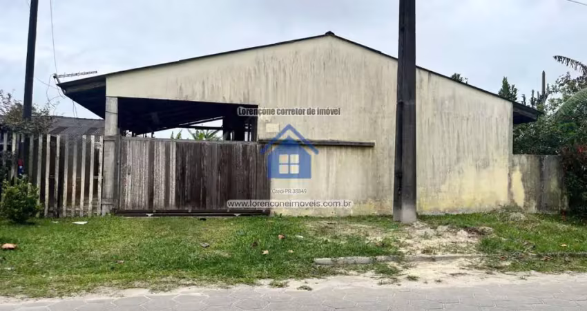 Casa para venda em pontal do paraná, pontal do sul, 2 dormitórios, 1 banheiro, 2 vagas