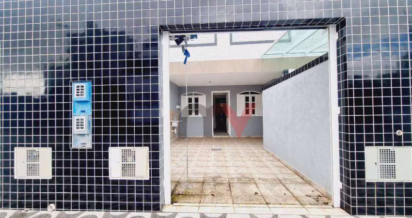 Casa para alugar, 70 m² por r$ 2.600,00/mês - aviação - praia grande/sp