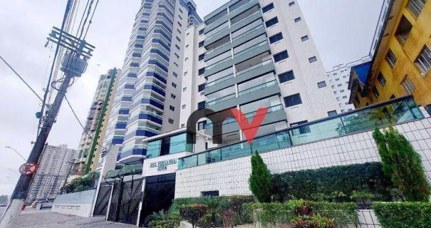 Apartamento à venda, 114 m² por r$ 680.000,00 - vila guilhermina - praia grande/sp