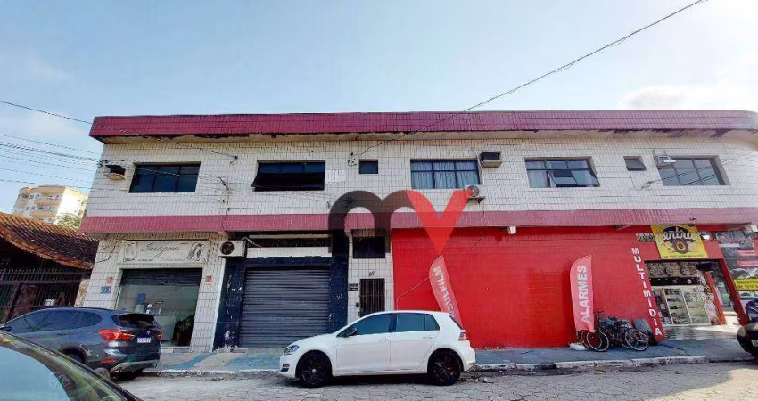 Sala para alugar, 47 m² - Aviação - Praia Grande/SP