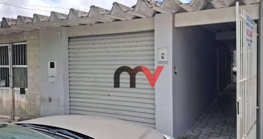 Casa com 2 dormitórios para alugar, 90 m² por r$ 2.200,00/mês - vila antártica - praia grande/sp