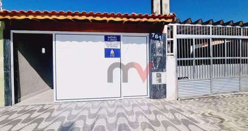 Casa à venda, 70 m² por r$ 597.000,00 - mirim - praia grande/sp