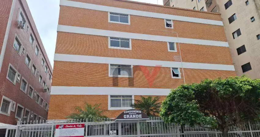 Kitnet com 1 dormitório à venda, 36 m² por r$ 215.000,00 - aviação - praia grande/sp
