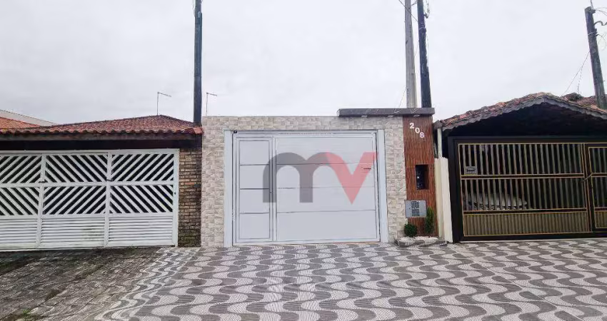 Casa com 2 dormitórios à venda, 94 m² por r$ 680.000 - vilamar - praia grande/sp