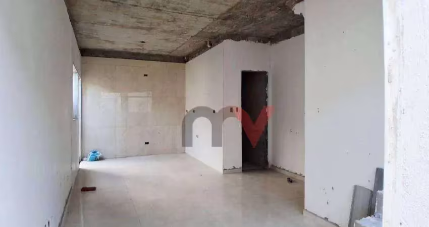 Sobrado com 2 dormitórios à venda, 58 m² por r$ 300.000 - vila antártica - praia grande/sp