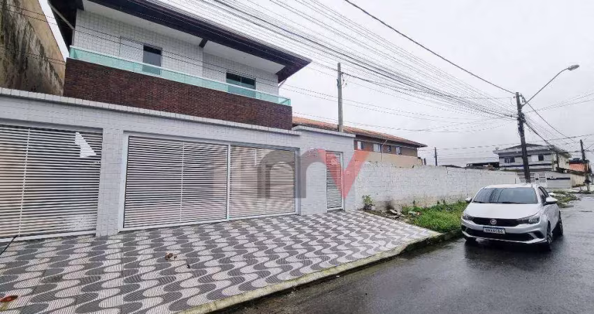 Casa com 2 dormitórios à venda, 60 m² por r$ 270.000 - parque das américas - praia grande/sp