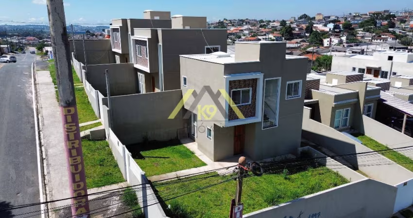 SOBRADO DE ESQUINA COM SUÍTE E CENTRAL A GÁS NO MARACANÃ EM COLOMBO