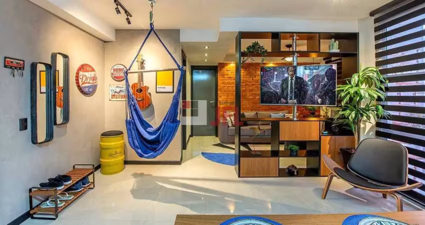 Apartamento de 2 quartos revertido para 1 com suíte e sala ampliada - up barra condomínio clube - anil - jacarepaguá