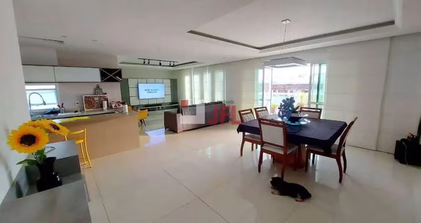 Cobertura duplex 3 quartos com 3 suítes - 340 m² com mais valia legalizada e 3 vagas cobertas - recreio - rj