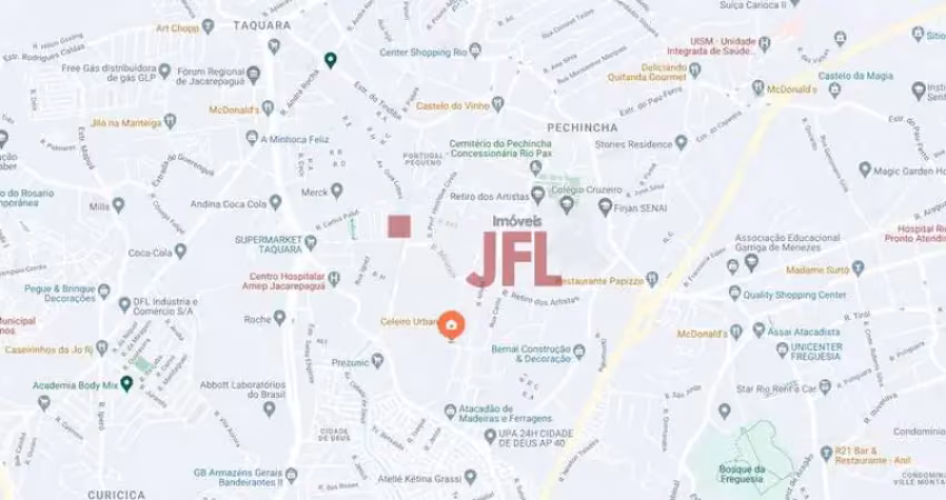 Apartamento 2 quartos sem suíte com vaga - condomínio residencial oswaldo lussac - taquara - rj