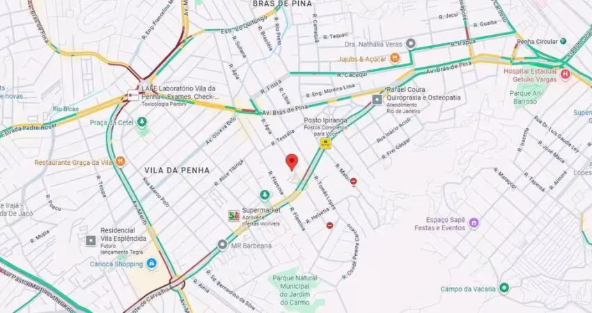 Apartamento 2 quartos com 1 suíte e varanda frontal - rua ápia - vila da penha - rj
