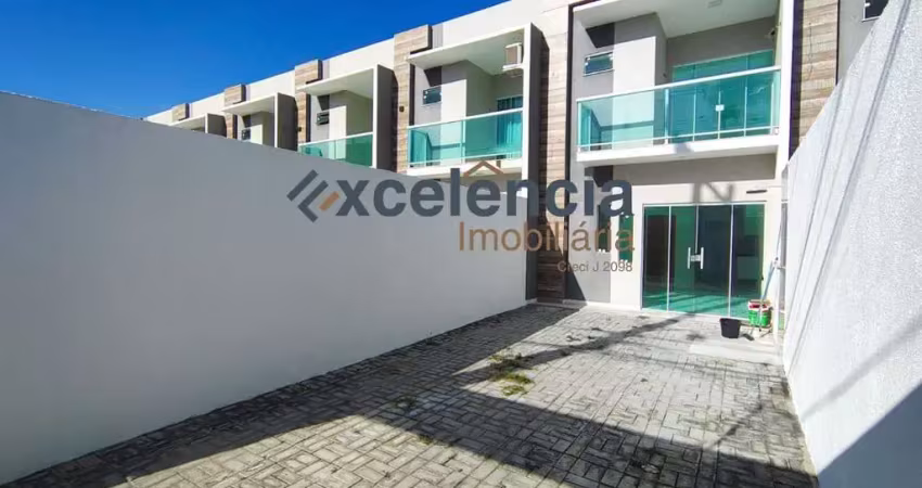 Casa duplex com 3 quartos (sendo 2 suítes), 100m2 de terreno, em ipitanga!