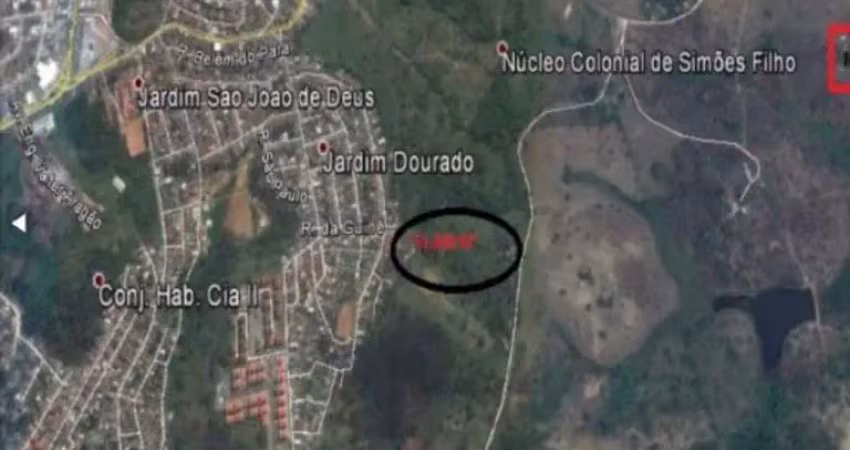 Terreno simões filho 51.330m² a 1km do centro comercial pronto para a incorporação !!!