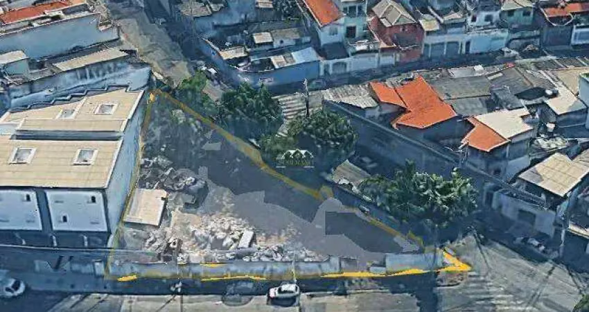 Terreno à venda, 564 m² por r$ 1.100.000,00 – vila palmares – santo andré/sp