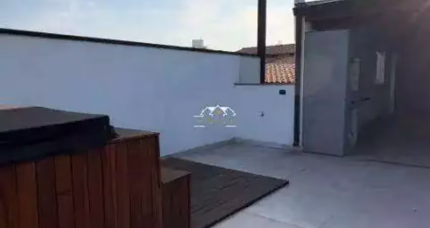 Cobertura à venda 3 quartos 1 suíte 2 vagas eldízia - santo andré - sp