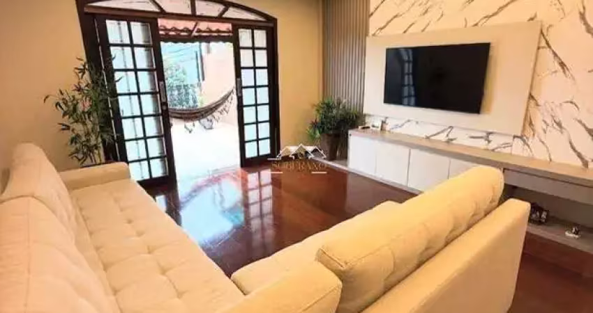 Sobrado com 4 dormitórios à venda, 208 m² por r$ 899.900 - vila valparaíso - santo andré/sp