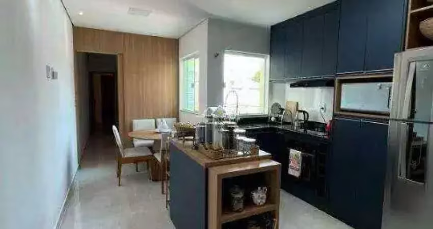 Cobertura com 3 dormitórios à venda, 120 m² por r$ 640.000,00 - vila alzira - santo andré/sp