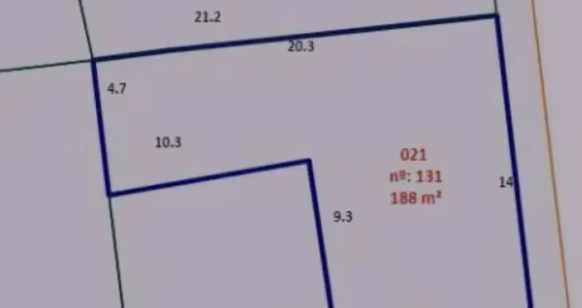 Terreno à venda, 188 m² por r$ 620.000,00 - vila vilma - santo andré/sp