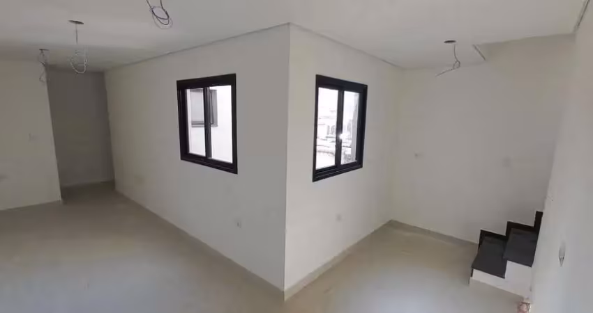 Cobertura à venda, 100 m² por r$ 450.000,00 - parque capuava - santo andré/sp