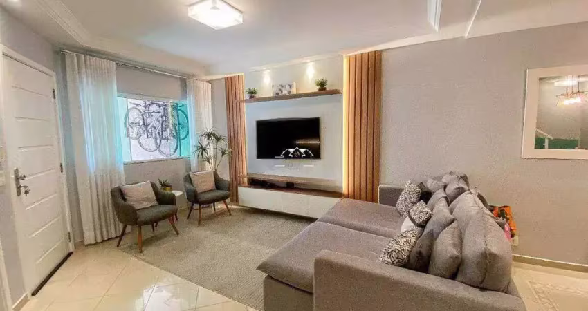 Sobrado à venda, 178 m² por r$ 1.300.000,00 - vila alpina - santo andré/sp