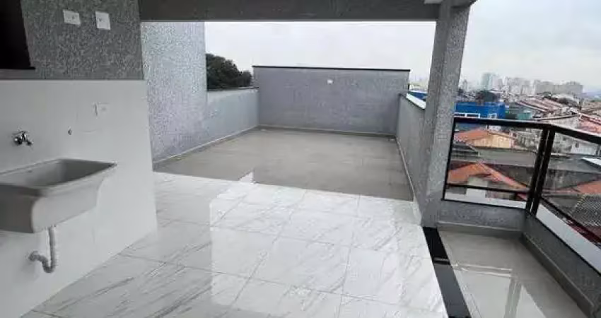 Cobertura à venda, 88 m² por r$ 425.000,00 - cidade são jorge - santo andré/sp