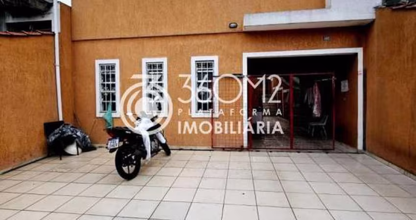 Sobrado para Venda em Santo André, Vila Sacadura Cabral, 3 dormitórios, 1 suíte, 3 banheiros, 5 vagas