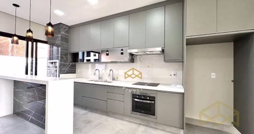Casa com 3 dormitórios à venda, 131 m² por R$ 1.100.000,00 - Parque Brasil 500 - Paulínia/SP