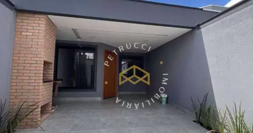 Casa com 3 dormitórios à venda, 96 m² - jardim europa i - santa bárbara d'oeste/sp