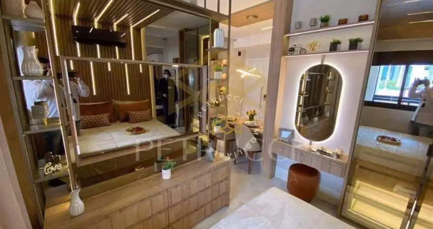 Apartamento com 1 dormitório à venda, 46 m² - vila lídia - campinas/sp