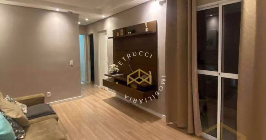 Apartamento com 2 dormitórios à venda, 55 m² por R$ 250.000,00 - Jardim Ipaussurama - Campinas/SP