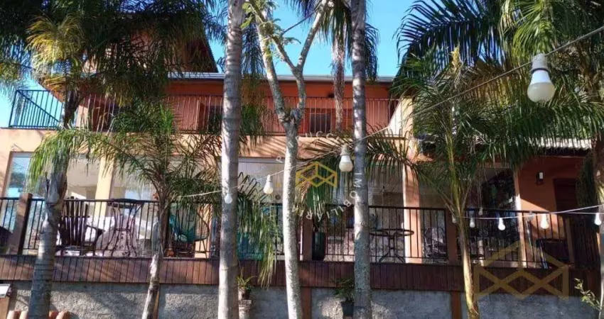 Chácara com 3 dormitórios à venda, 1700 m² por r$ 1.690.000,00 - sousas - campinas/sp