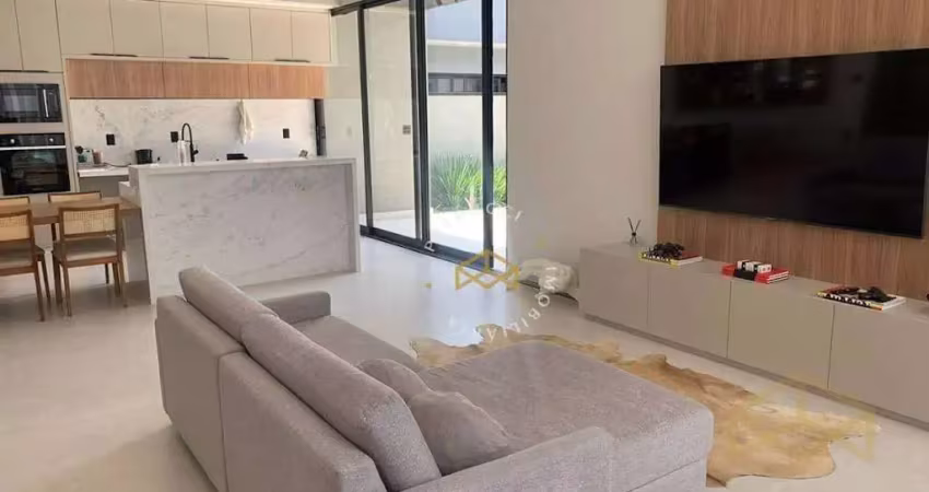 Casa com 3 dormitórios à venda, 221 m² por r$ 2.100.000,00 - residencial villa bella - siena - paulínia/sp